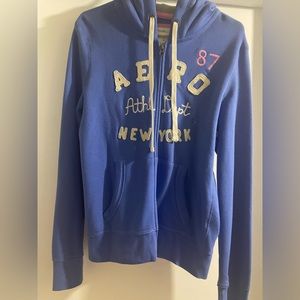 Aeropostale front zip up hoodie